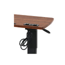 Standing Desk Height Adjustable Brown