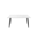 Steel Dining Table 4 To 6 Seater 150Cm