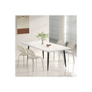 Steel Dining Table 4 To 6 Seater 150Cm