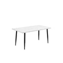 Steel Dining Table 4 To 6 Seater 150Cm