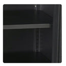 Storage Cabinet Steel Kitchen Black