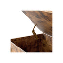 Storage Bench Rustic Wooden Storage Cabinet