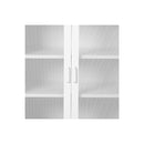 Storage Cabinet Steel Kitchen White