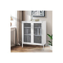 Storage Cabinet Steel Kitchen White