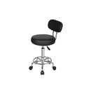 Swivel Office Chair Low Back Round Rolling Stools