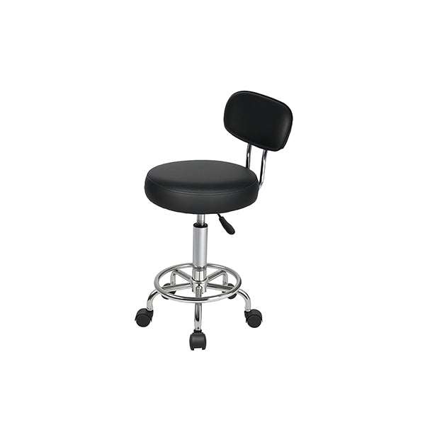 Swivel Office Chair Low Back Round Rolling Stools – Simply Wholesale