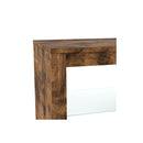 Tv Stand Cabinet Glass Display Storage Shelves