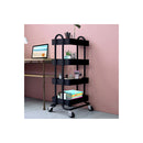 4 Tiers Kitchen Storage Trolley Cart