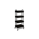 4 Tiers Kitchen Storage Trolley Cart