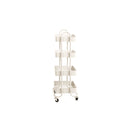 4 Tiers Kitchen Storage Trolley Cart