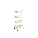 4 Tiers Kitchen Storage Trolley Cart