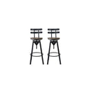 4X Bar Stool Industrial Adjustable