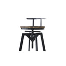 4X Bar Stool Industrial Adjustable