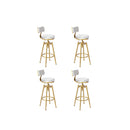 4X Swivel Bar Stools Kitchen Bar Chair