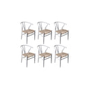 6X Dining Chairs Wooden Hans