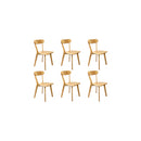 6X Dining Chairs Wooden Kitchen Chair