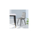 8X Dining Chairs Kitchen Chair Pu Leather