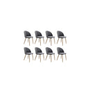 8X Dining Chairs Seat French