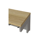Coat Rack Wall Mounted Shelf 7 Double Hooks Storage