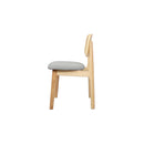 Dining Chair Wood Rattan Armless X6