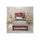 Bed Frame Storage Headboard Industrial