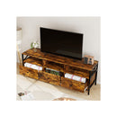 Tv Stand Cabinet Entertainment Tv Unit 147Cm