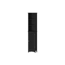 Tall Bathroom Cabinet Storage 166Cm Tallboy Cupboard Adjustable Shelf