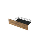 Bed Frame Rgb Led Mdf Board And Steel Queen