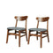 Dining Chairs Kitchen Chair Brown 2Pack