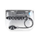 Levelz Beaded Inflatable Anal Plug Black