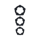 Levelz Beaded Silicone Cock Rings Set Of 3 Sizes