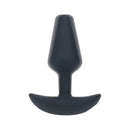 Levelz Classic Vibrating Silicone Anal Plug Small Black