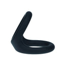 Levelz Double O Silicone Balls Cock Ring Black