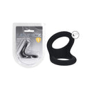 Levelz Double O Silicone Balls Cock Ring Black