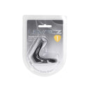 Levelz Double O Silicone Balls Cock Ring Black