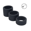 Levelz Liquid Silicone Ball Strap Set Of 3 Black Ball Stretchers