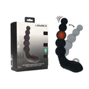 Levelz Rechargeable Beaded Heating Vibrating Prostate Massager Black
