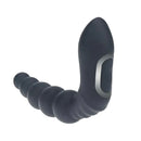Levelz Rechargeable Beaded Heating Vibrating Prostate Massager Black