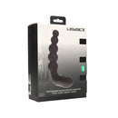 Levelz Rechargeable Beaded Heating Vibrating Prostate Massager Black