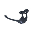 Levelz Remote Controlled Cock Ring With Prostate Stimulator Black