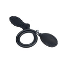 Levelz Ribbed Inflatable Anal Plug Black