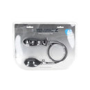 Levelz Ribbed Inflatable Anal Plug Black