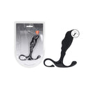 Levelz Rippled With Hard Loop Prostate Massager Black