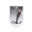 Levelz Rippled With Hard Loop Prostate Massager Black