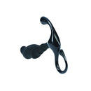 Levelz Rippled With Hard Loop Prostate Massager Black
