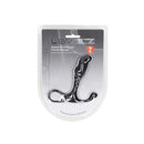Levelz Rippled With Hard Loop Prostate Massager Black
