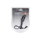 Levelz Rippled With Hard Loop Prostate Massager Black