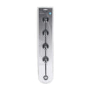Levelz Round Anal Balls Xl 50Mm Black