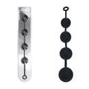 Levelz Round Anal Balls Xxl 60Mm Black