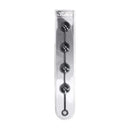 Levelz Round Anal Balls Xxl 60Mm Black